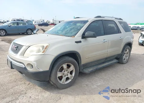 2011 GMC Acadia Sl z USA, uszkodzony, nr VIN 1GKKRNED2BJ209670